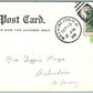 WASHINGTON NJ HOTEL WINDSOR 1906 UNDIVIDED ANTIQUE POSTCARD w/ CORK CANCEL