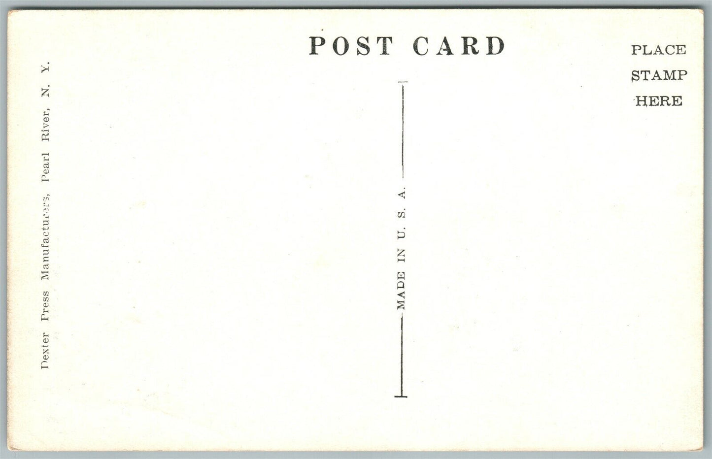 LA PORTE PA MOUNTAINS FROM WRIGHT'S VIEW ANTIQUE POSTCARD