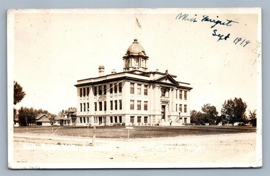 TORSYTH MT COURT HOUSE ANTIQUE REAL PHOTO POSTCARD RPPC