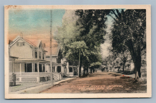 FRENCHTOWN NJ HARRISON STREET NORTH ANTIQUE POSTCARD