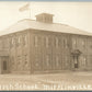 MIFFLINEVILLE PA HIGH SCHOOL ANTIQUE REAL PHOTO POSTCARD RPPC