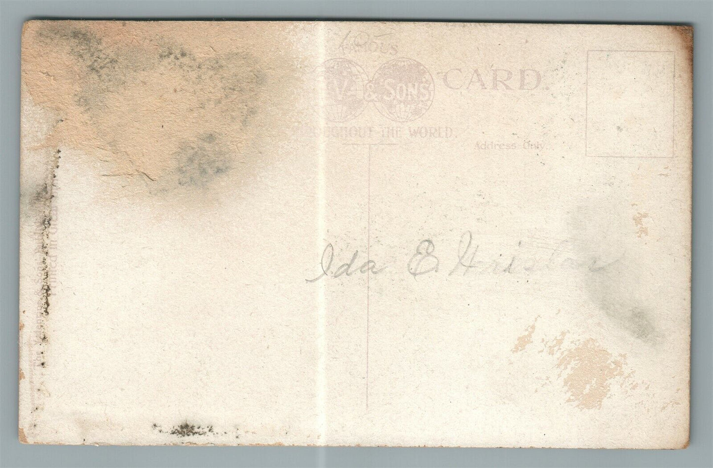 FLEMINGTON NJ MAIN STREET SOUTH ANTIQUE POSTCARD