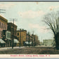 CLYDE NY GLASGOW STREET ANTIQUE POSTCARD