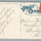 KEANSBURG NJ BELVIDERE BEACH SWIMMING POOL ANTIQUE POSTCARD