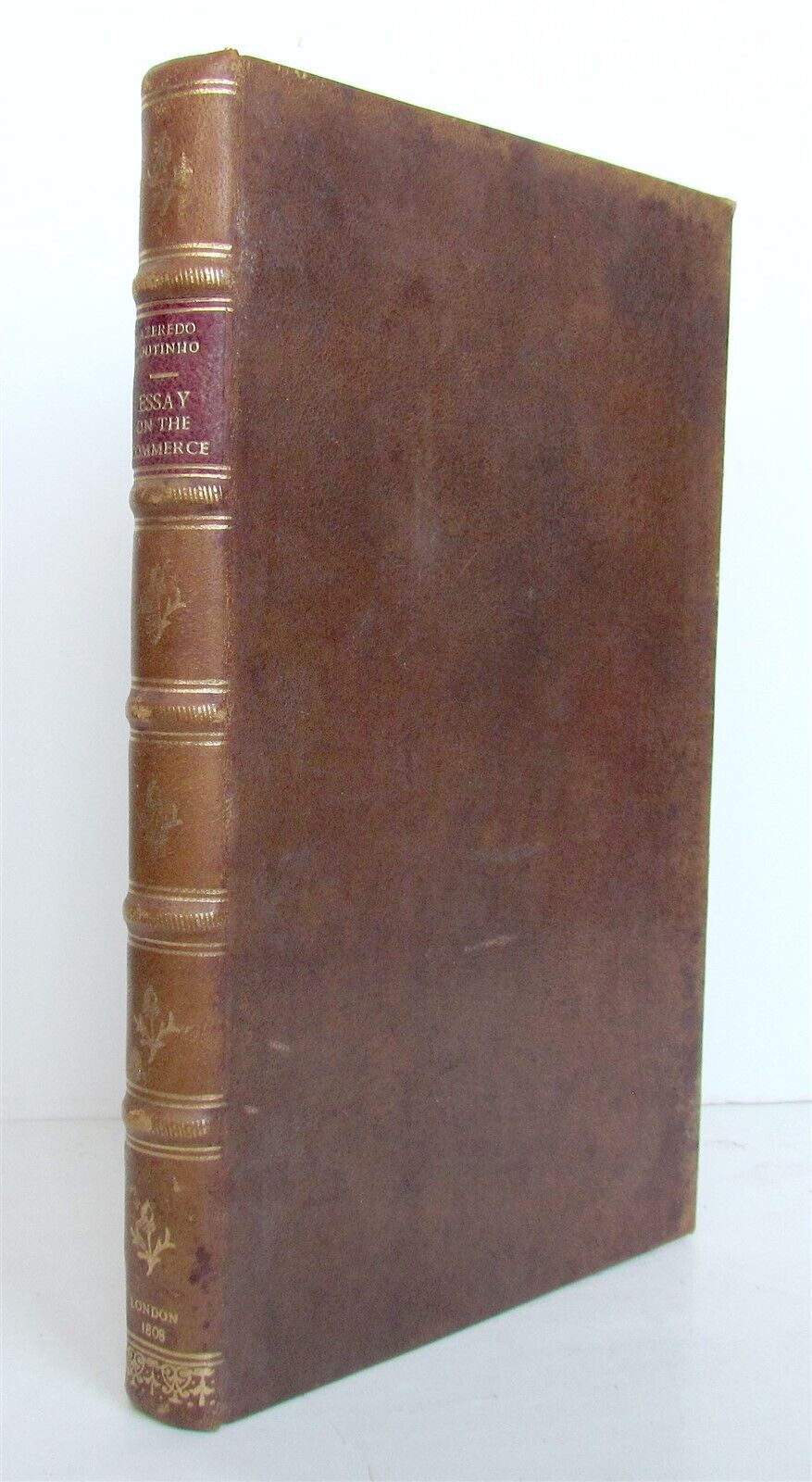 1801 BRAZIL Commerce & Products of Portuguese Colonies in South America antique