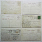 lot of 6 ANTIQUE POSTCARDS STATE CAPITOLS AZ NJ W.Va. MI PA