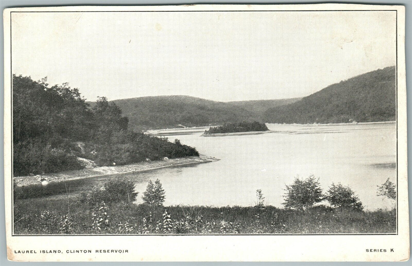 NEWFOUNDLAND N.J. IDYLEASE INN LAUREL ISLAND CLINTON RESERVOIR VINTAGE POSTCARD