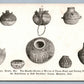 AMERICAN INDIAN POTTERY EXHIBITION CLIFF DWELLERS CANON MANITOU ANTIQUE POSTCARD