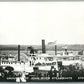 ST.JOHN RIVER CANADA STEAMBOATS GROUP VINTAGE REAL PHOTO POSTCARD RPPC