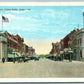 CEDAR FALLS IA MAIN STREET ANTIQUE POSTCARD