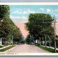 CARTHAGE NY SCHOOL STREET ANTIQUE POSTCARD