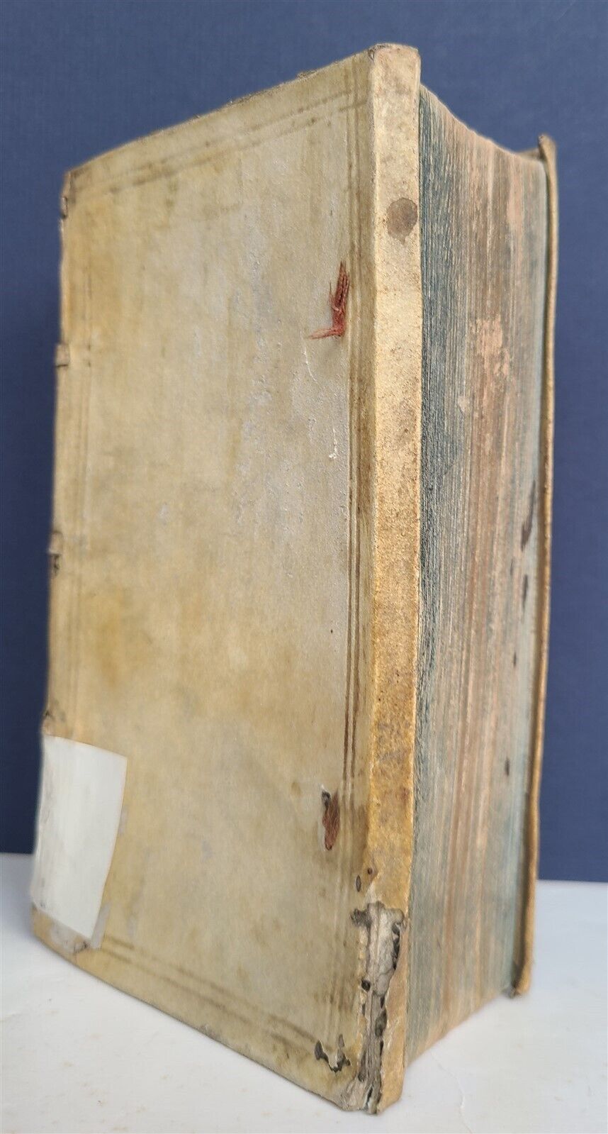 1615-1616 THEOLOGY WORKS by Pierre de Besse antique VELLUM BOUND