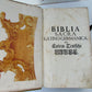 1737 LATIN GERMAN BIBLE AMAZING PIGSKIN BINDING MASSIVE FOLIO antique BIBLIA