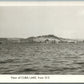 CUBA LAKE NY VINTAGE REAL PHOTO POSTCARD RPPC