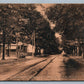 BATTLE CREEK MI MAPLE STREET ANTIQUE POSTCARD