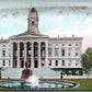 BROOKLYN NY CITY HALL UNDIVIDED ANTIQUE POSTCARD