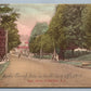 STAMFORD NY MAIN STREET ANTIQUE POSTCARD