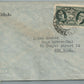 BRAZIL to NEW YORK 1944 VINTAGE COVER w/ STAMP OPENED BY EXAMINER