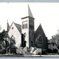 CHARITON IA BAPTIST CHURCH VINTAGE REAL PHOTO POSTCARD RPPC