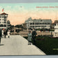 ASBURY PARK NJ ASBURY AVENUE ANTIQUE POSTCARD