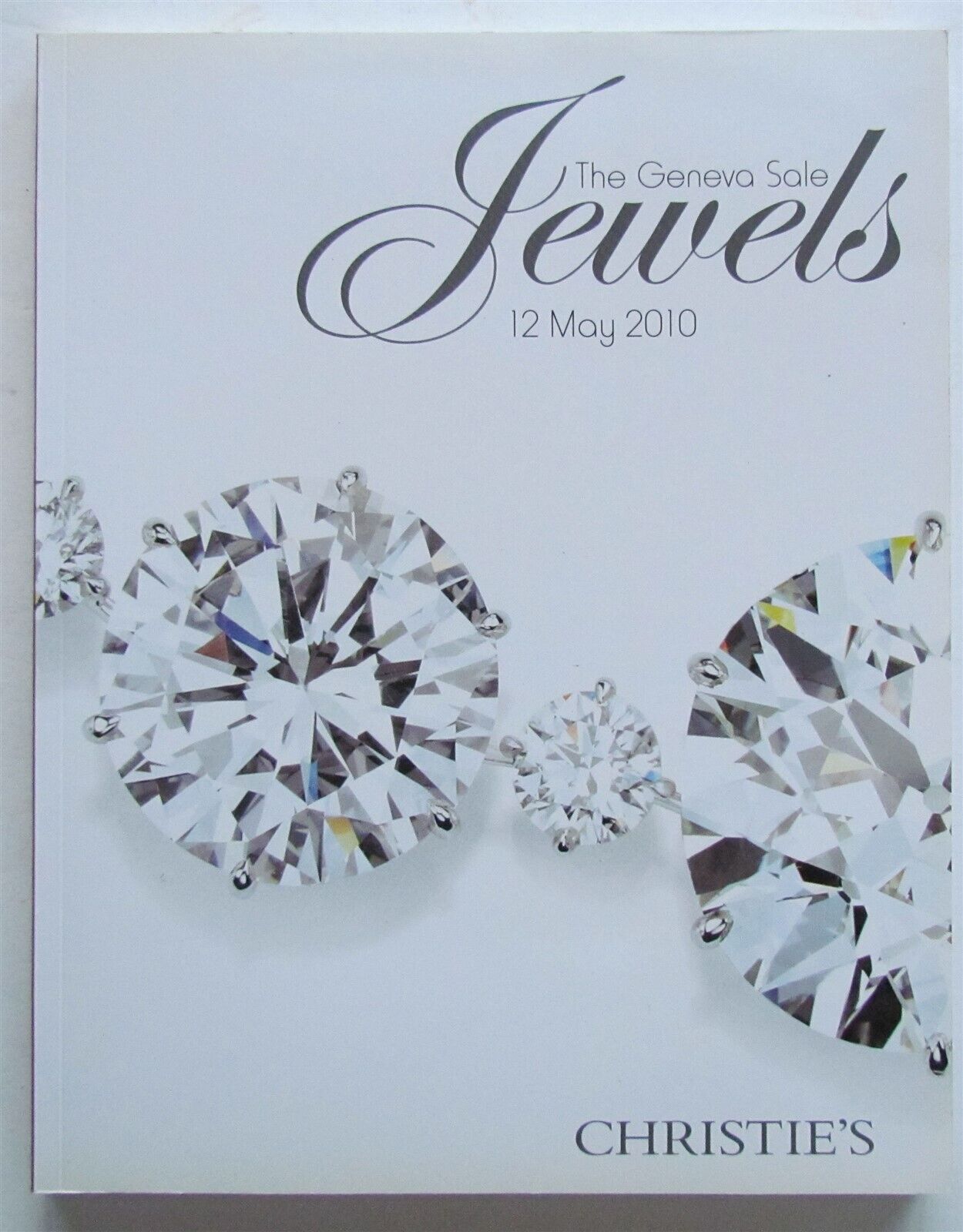 2010 JEWELS GENEVA SALE JEWELRY CHRISTIE'S AUCTION CATALOG