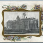 BROCTON NY UNION SCHOOL 1910 ANTIQUE POSTCARD