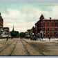 NORWALK OH MAIN STREET ANTIQUE POSTCARD