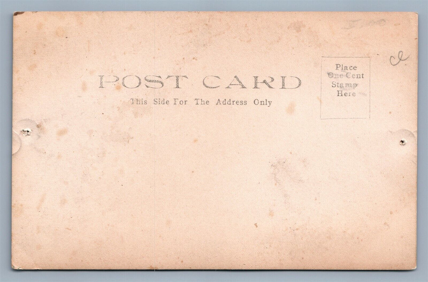 MUNCY PA ST. JAMES CHURCH ANTIQUE REAL PHOTO POSTCARD RPPC