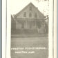 TAUNTON MA CHRISTIAN SCIENCE CHURCH ANTIQUE REAL PHOTO POSTCARD RPPC