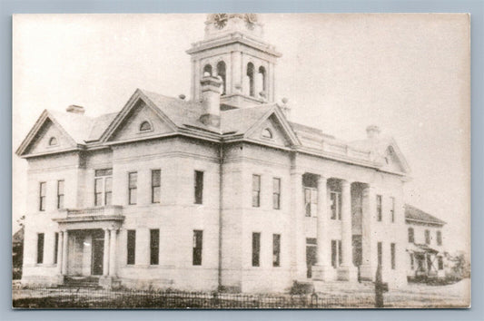 MAYO FL LAFAYETTE COUNTY COURT HOUSE VINTAGE REAL PHOTO POSTCARD RPPC