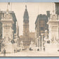 PHILADELPHIA PA COURT OF HONOR ANTIQUE REAL PHOTO POSTCARD RPPC