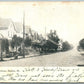 HAZLETON PA WEST DIAMOND AVENUE 1906 UNDIVIDED ANTIQUE POSTCARD