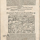 1575 PANNONIA HUNGARY VIEW LEAF from BELLEFOREST EDITION of MUNSTER COSMOGRAPHY