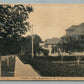 WRIGHTSTOWN NJ STREET SCENE ANTIQUE POSTCARD