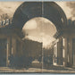 RUSSIA MOSCOW SUBWAY STATION VINTAGE REAL PHOTO POSTCARD by PETRUSOV RPPC