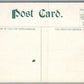 ELLSWORTH ME MAIN STREET ANTIQUE POSTCARD