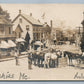 MACHIAS ME STREET SCENE STORE FRONT SIGNS ANTIQUE REAL PHOTO POSTCARD RPPC