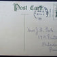 VINTAGE POSTCARD - MT.PISGAH & MT.JEFFERSON PLANE railroad TRAIN railway
