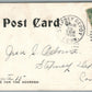 WASHINGTON CT THE BARLETT ANTIQUE POSTCARD