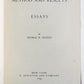 1893 METHOD AND RESULTS ESSAYS by THOMAS HUXLEY antique