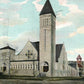 WARREN PA FIRST PRESBYTERIAN CHURCH 1910 ANTIQUE POSTCARD