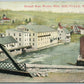 SEELYVILLE PA WAYNE CO. BIRDSALL BROS. WOOLEN MILLS 1911 ANTIQUE POSTCARD