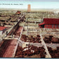 SO. OMAHA NE CATTLE PENS STOCKYARDS ANTIQUE POSTCARD