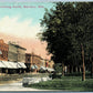 BARABOO WI OAK STREET ANTIQUE POSTCARD