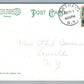 CARTHAGE NY STATE BRIDGE ANTIQUE POSTCARD w/ CORK CANCEL