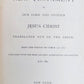 1881 BIBLE in ENGLISH antique NEW YORK AMERICANA NEW TESTAMENT