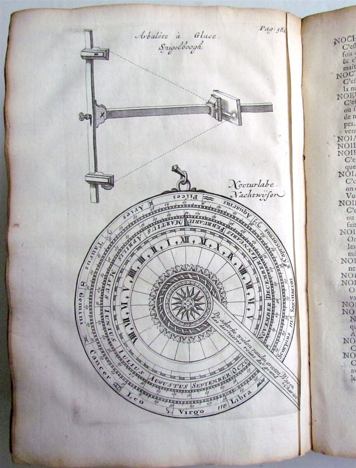 1702 NAVAL DICTIONARY ILLUSTRATED ship architecture maritime terminology antique