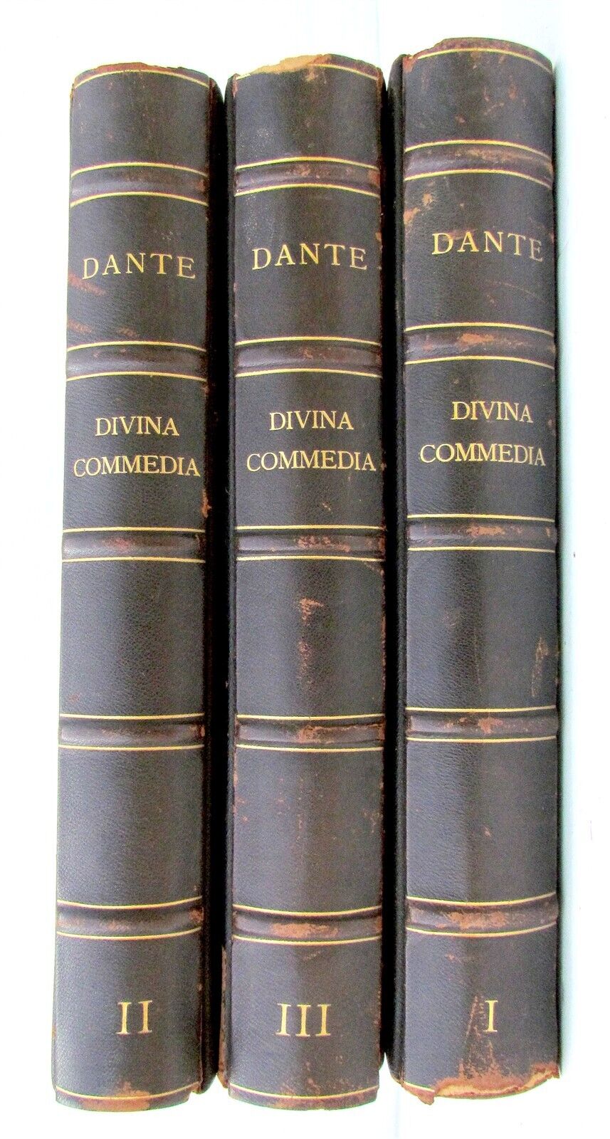 1924-39 DANTE DIVINA COMMEDIA NELLE FIGURAZIONE ARTISTICA antique MASSIVE FOLIO