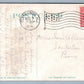 OCEAN GROVE NJ NORTH END HOTEL 1918 ANTIQUE POSTCARD