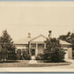 MACEDONIA OH TOWN HALL ANTIQUE REAL PHOTO POSTCARD RPPC